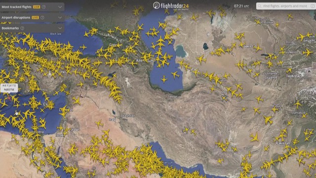 Hàng không quốc tế bị gián đoạn vì xung đột tại Trung Đông- Ảnh 1.