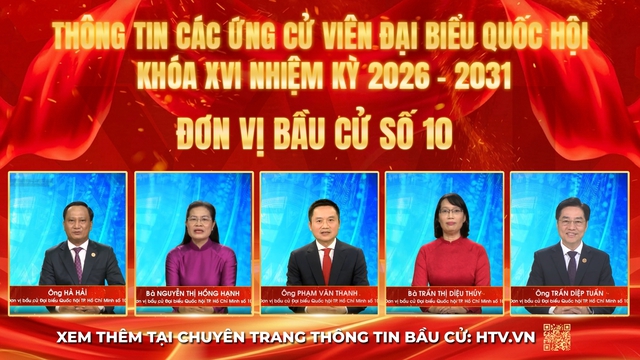 Thông tin các ứng cử viên Đại biểu Quốc hội Khóa XVI - Đơn vị bầu cử số 10 - Ảnh 1.