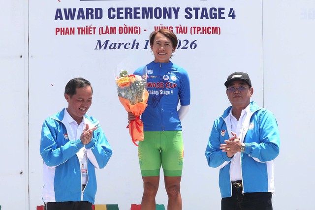 Chặng 4 UCI Biwase Cup: Nguyễn Thị Thật giành Áo xanh thuyết phục - Ảnh 5.