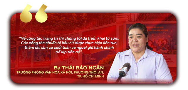 TP.HCM rực sắc cờ hoa, sẵn sàng cho ngày hội non sông - Ảnh 2.