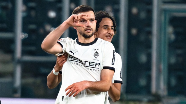 Borussia Mönchengladbach thắng trận đấu sớm vòng 26 Bundesliga - Ảnh 1.