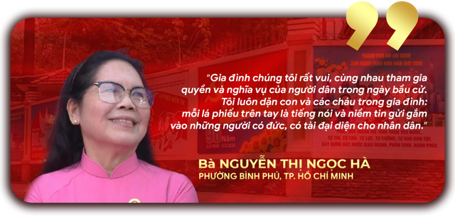 [Trực tiếp] Cầu truyền hình “Ngày hội non sông”: Nhiều gia đình cùng nhau đi bầu - Ảnh 28.