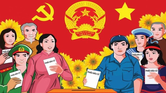 Tỷ lệ cử tri đi bỏ phiếu trên địa bàn TP. Hồ Chí Minh đạt 96,67% - Ảnh 1.