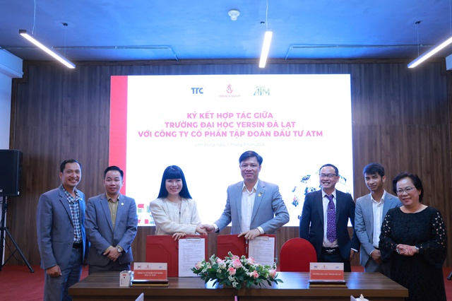 Trường Đại học Yersin Đà Lạt ký kết đào tạo nâng cao chất lượng nguồn nhân lực - Ảnh 1.