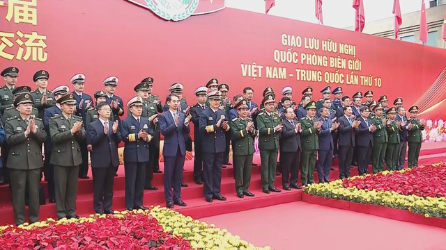 Giao lưu Quốc phòng Việt Nam – Trung Quốc lần thứ 10: Thắt chặt hữu nghị biên giới - Ảnh 1.