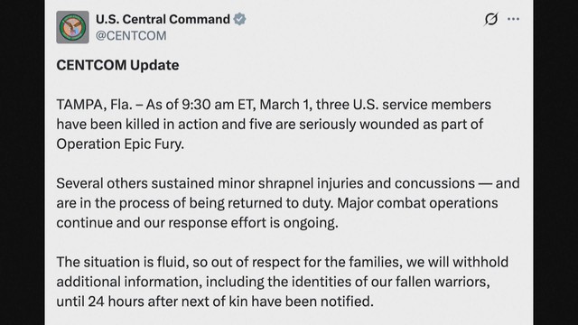 Mỹ công bố thương vong đầu tiên trong chiến dịch quân sự tại Iran - Ảnh 3.