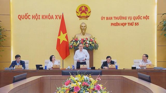 Bế mạc phiên họp thứ 55 của Uỷ ban Thường vụ Quốc hội - Ảnh 1.