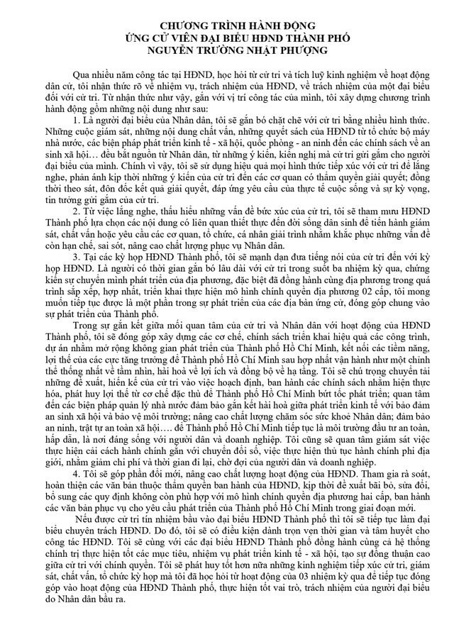 Bà Nguyễn Trường Nhật Phượng trúng cử Đại biểu Hội đồng nhân dân TP. Hồ Chí Minh Khóa XI nhiệm kỳ 2026 - 2031 - Ảnh 2.