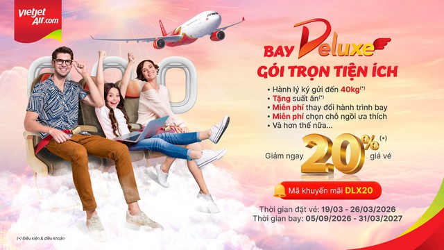 Vietjet triển khai tuần lễ ưu đãi vé 0 đồng, tặng cơ hội trúng vàng 999,9 - Ảnh 2.