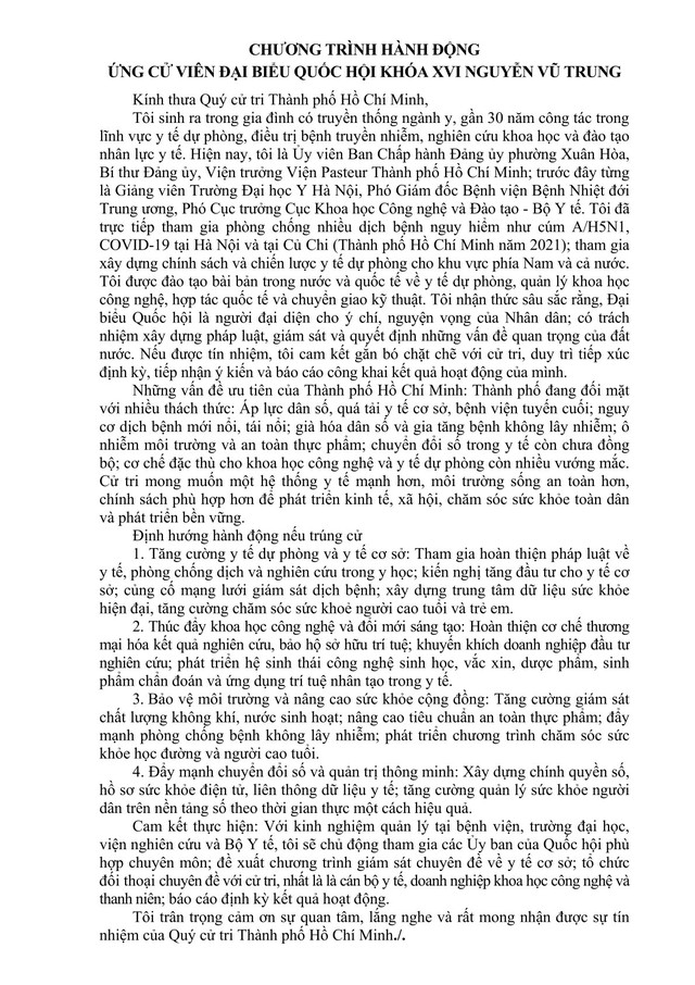 Ông Nguyễn Vũ Trung trúng cử Đại biểu Quốc hội Khóa XVI - Ảnh 2.
