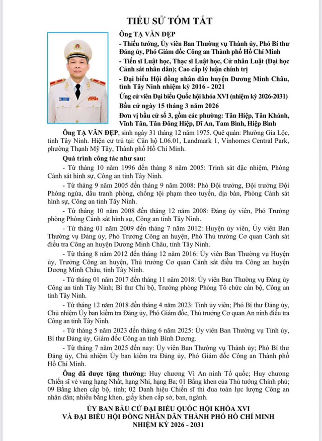 Ông Tạ Văn Đẹp trúng cử Đại biểu Quốc hội Khóa XVI - Ảnh 1.