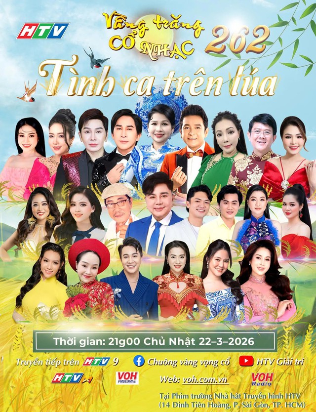 Vầng trăng cổ nhạc 262: Khúc tình ca ngọt ngào trên đồng lúa quê hương- Ảnh 5. Vầng trăng cổ nhạc 262: Khúc tình ca ngọt ngào trên đồng lúa quê hương- Ảnh 5.