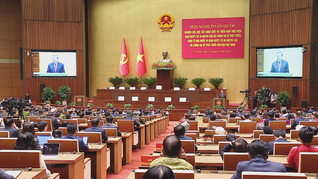 Nghị quyết 80 của Bộ Chính trị: Mở không gian phát triển mới cho văn hóa Việt Nam - Ảnh 1.