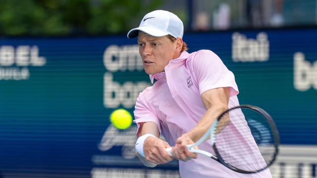 Jannik Sinner vào vòng 3 giải quần vợt Miami mở rộng - Ảnh 1.