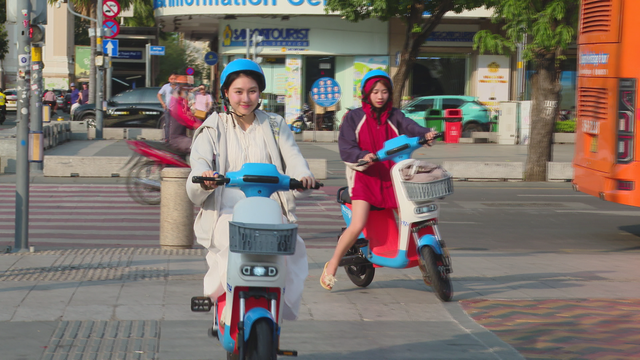 TP. Hồ Chí Minh: Xe đạp điện công cộng "lên ngôi", giải bài toán kết nối giao thông xanh - Ảnh 2.