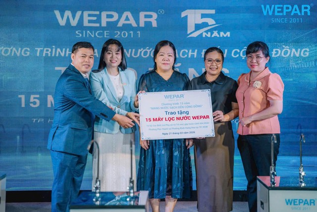 Dấu ấn 15 năm WEPAR: Hành trình mang nguồn nước an toàn đến với cộng đồng - Ảnh 2.