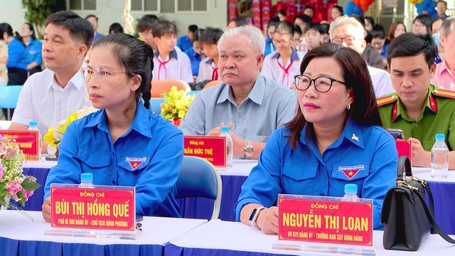 Phường Thạnh Mỹ Tây phát huy vai trò thanh niên trong xây dựng địa phương - Ảnh 2.