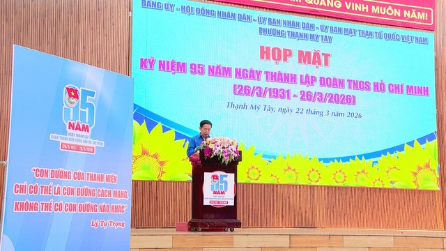 Phường Thạnh Mỹ Tây phát huy vai trò thanh niên trong xây dựng địa phương - Ảnh 3.