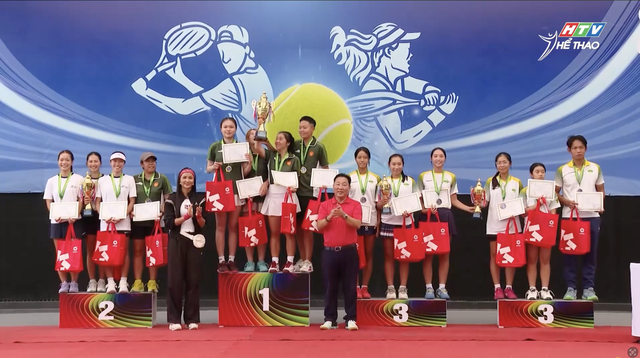 Bế mạc Giải Quần vợt các CLB Quốc gia 2026: Đoàn Quân đội thống trị nội dung đồng đội - Ảnh 2.