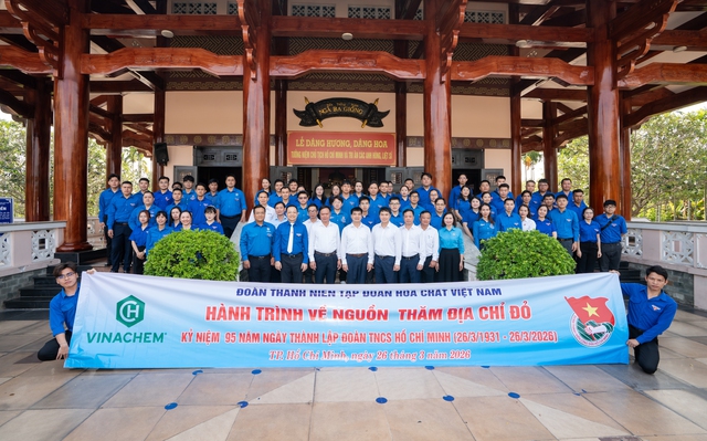 Tập đoàn Hóa chất Việt Nam kỷ niệm 95 năm thành lập Đoàn với nhiều hoạt động thiết thực. - Ảnh 1.