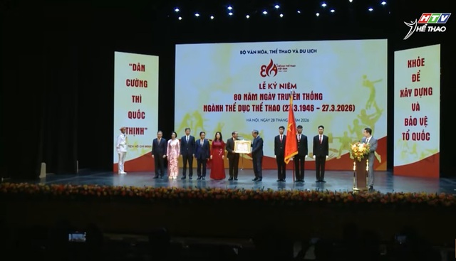 Lễ kỷ niệm 80 năm ngày Truyền thống ngành Thể dục thể thao - Ảnh 1.