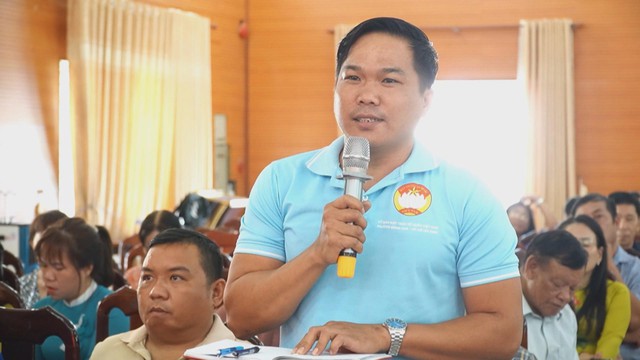 Cử tri phường Đông Hòa tiếp xúc ứng cử viên đại biểu Quốc hội khóa XVI và HĐND Thành phố nhiệm kỳ 2026 - 2031 - Ảnh 3.