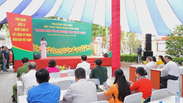 Rộn ràng Ngày hội tòng quân 2026: Tuổi trẻ sẵn sàng lên đường vì Tổ quốc - Ảnh 1.