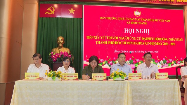 Cử tri Bình Chánh kỳ vọng đột phá từ chương trình hành động của các ứng cử viên HĐND TP. Hồ Chí Minh- Ảnh 1.