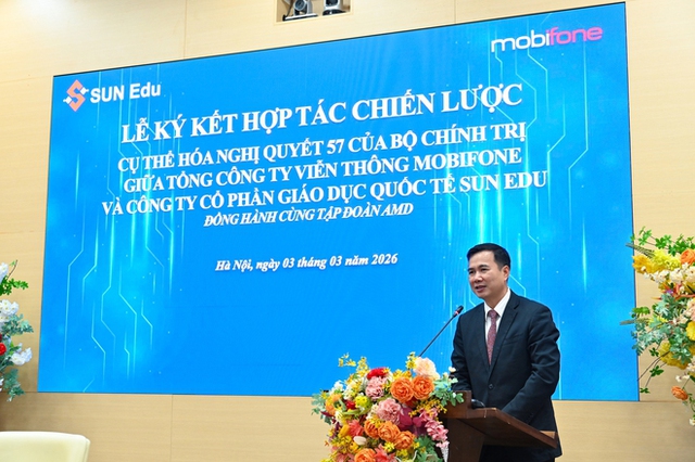 MobiFone và Sun Edu ký kết hợp tác chiến lược phát triển nguồn nhân lực công nghệ số - Ảnh 5.
