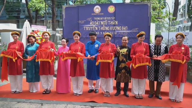 Tôn vinh Áo dài Ngũ thân: Kết nối di sản và đời sống đương đại- Ảnh 1.