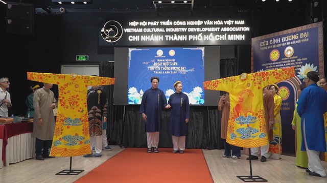 Tôn vinh Áo dài Ngũ thân: Kết nối di sản và đời sống đương đại- Ảnh 5.