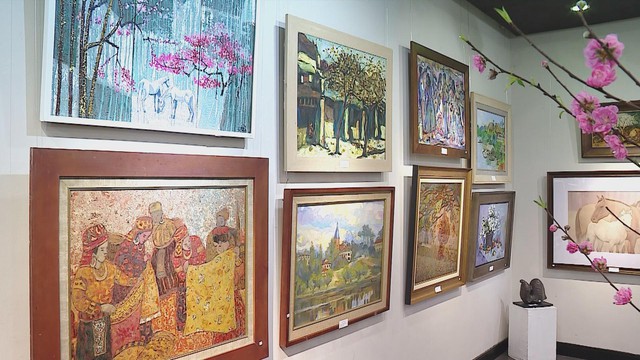 Triển lãm mỹ thuật “Mừng Đảng, mừng Xuân Bính Ngọ 2026” quy tụ 170 tác phẩm đặc sắc- Ảnh 1.