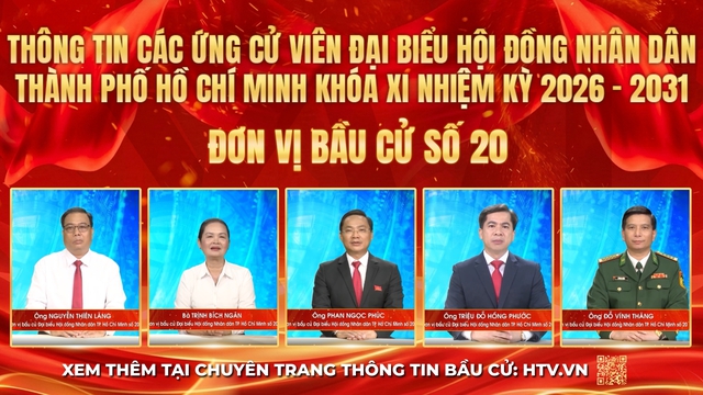 Thông tin các ứng cử viên Đại biểu Hội đồng nhân dân TP. Hồ Chí Minh Khóa XI - Đơn vị bầu cử số 20 - Ảnh 1.