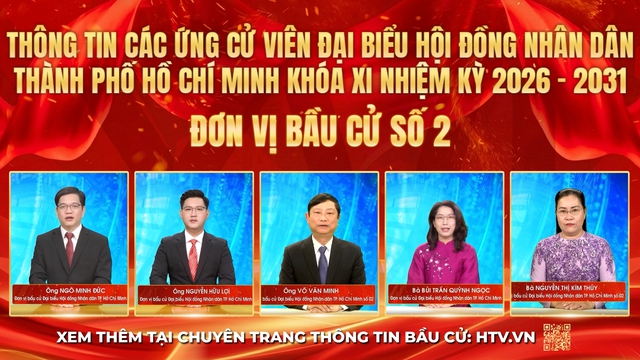 Thông tin các ứng cử viên Đại biểu Hội đồng nhân dân TP. Hồ Chí Minh Khóa XI - Đơn vị bầu cử số 2 - Ảnh 1.