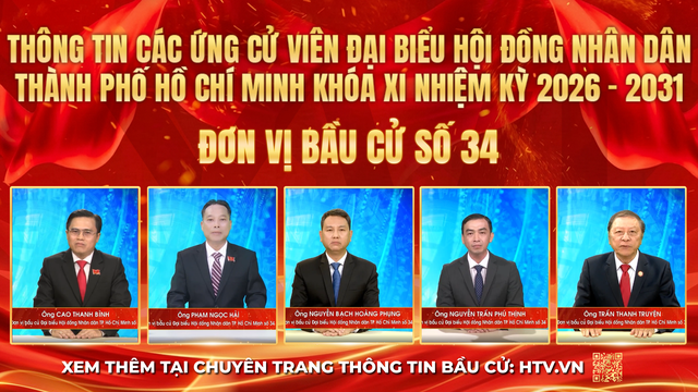 Thông tin các ứng cử viên Đại biểu Hội đồng nhân dân TP. Hồ Chí Minh Khóa XI - Đơn vị bầu cử số 34- Ảnh 1.