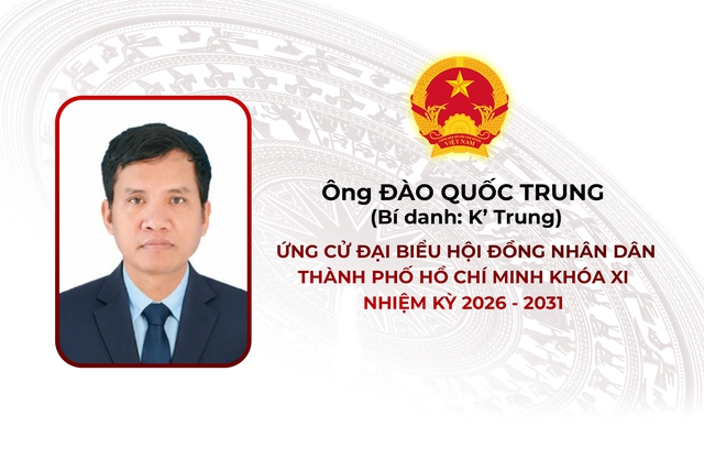 Thông tin các ứng cử viên Đại biểu Hội đồng nhân dân TP. Hồ Chí Minh Khóa XI - Đơn vị bầu cử số 12- Ảnh 6.