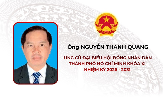 Thông tin các ứng cử viên Đại biểu Hội đồng nhân dân TP. Hồ Chí Minh Khóa XI - Đơn vị bầu cử số 31- Ảnh 3.