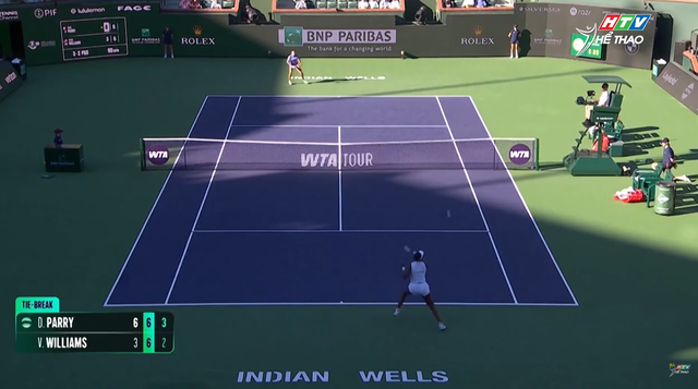 Venus Williams dừng bước ở vòng đầu giải quần vợt Indian Wells - Ảnh 1.