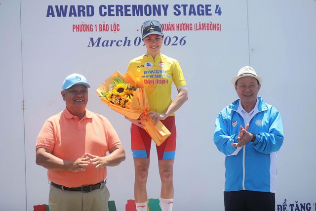 UCI Biwase 2026: Komina đoạt Áo vàng và Áo chấm đỏ, Nguyễn Thị Thật đoạt Áo xanh  - Ảnh 1.