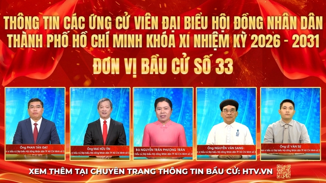 Thông tin các ứng cử viên Đại biểu Hội đồng nhân dân TP. Hồ Chí Minh Khóa XI - Đơn vị bầu cử số 33- Ảnh 1.