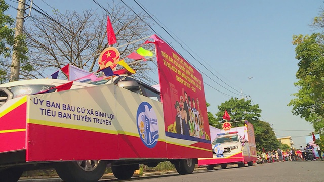 Phát động cao điểm tuyên truyền, vận động bầu cử - Ảnh 2.