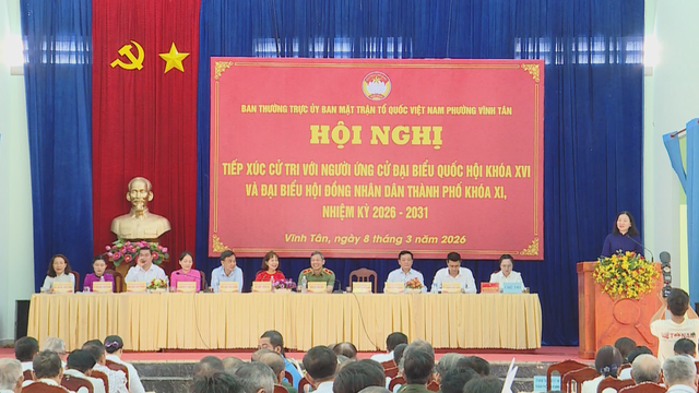 Ứng cử viên đại biểu Quốc hội và HĐND TP. Hồ Chí Minh tiếp xúc cử tri, cam kết “lấy dân làm gốc” - Ảnh 1.