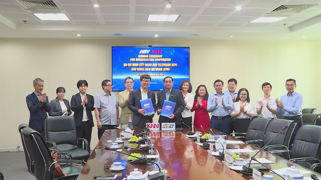 Đài Phát thanh và Truyền hình TP. Hồ Chí Minh (HTV) ký kết hợp tác với Đài Truyền hình KNN (Hàn Quốc): Mở ra nhiều cơ hội quảng bá văn hóa - Ảnh 2.