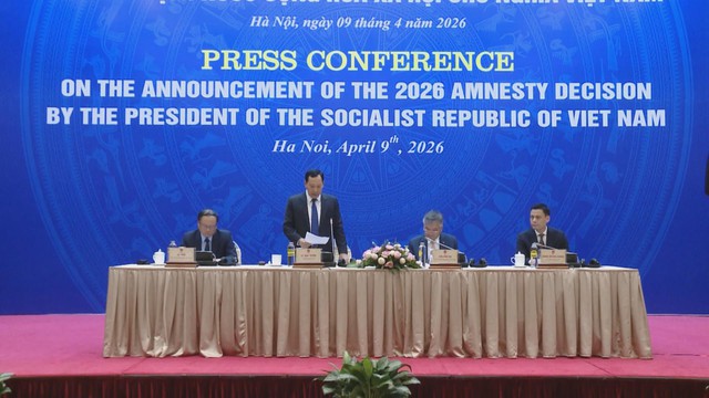 Văn phòng Chủ tịch nước họp báo công bố Quyết định đặc xá năm 2026 - Ảnh 3.