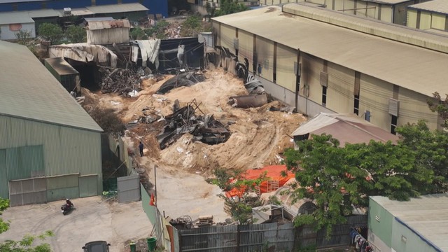 Siết chặt phòng cháy chữa cháy tại các xưởng gỗ giữa mùa nắng nóng - Ảnh 2.