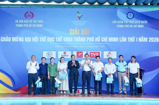 Giải bơi TP. Hồ Chí Minh lan tỏa phong trào thể thao cộng đồng - Ảnh 1.