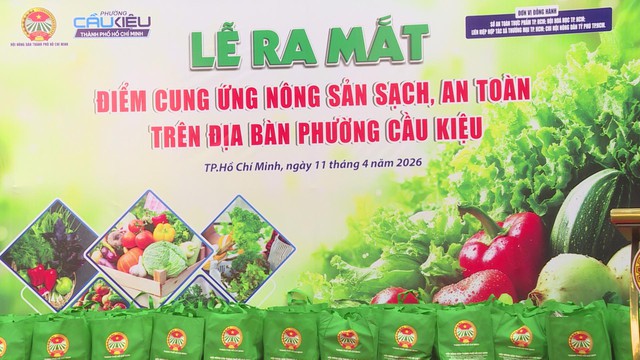 TP. Hồ Chí Minh ra mắt "Điểm cung ứng nông sản an toàn"- Ảnh 1.