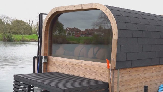 Trải nghiệm xông hơi bên bờ sông Thames tại Anh - Ảnh 1.