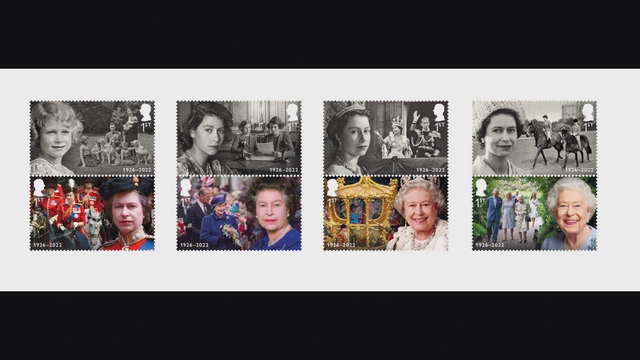 Anh: Phát hành bộ tem kỷ niệm 100 năm ngày sinh Nữ hoàng Elizabeth II - Ảnh 1.