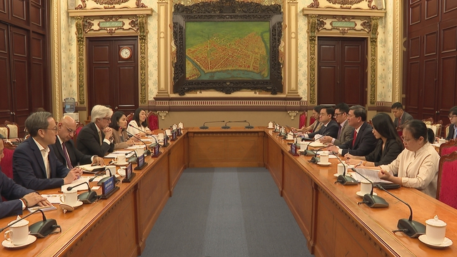 Lãnh đạo TP. Hồ Chí Minh tiếp Giám đốc Quốc gia phụ trách Việt Nam, Lào, Campuchia- Ảnh 1.